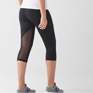 Lululemon High Waist Crop Size 4